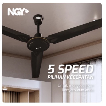 Kipas Angin Plafon Ceiling Fan Nagoya NG-56CFW