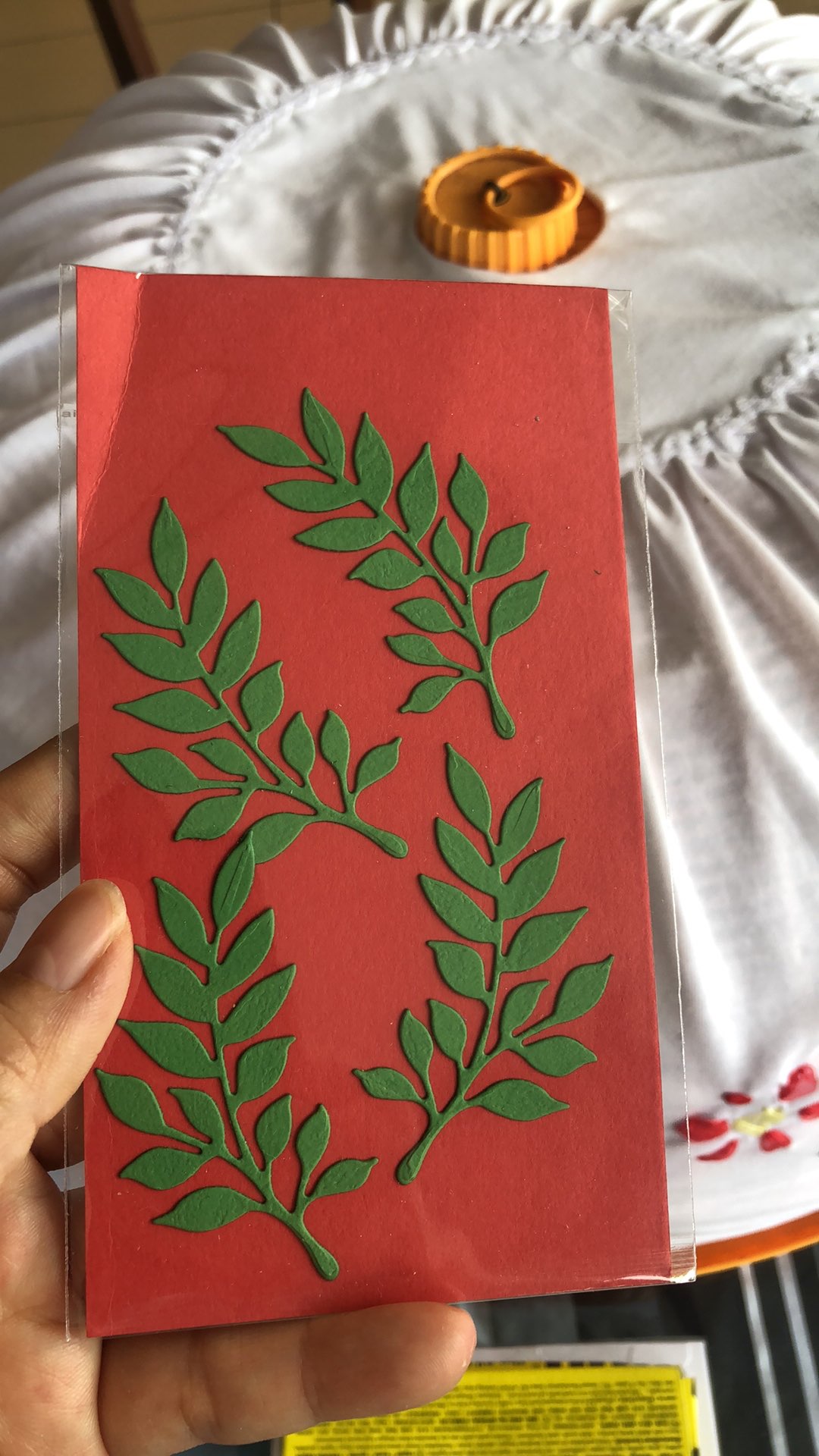 Leaves Ch # 10 - Bahan Scrapbook Daun Kertas