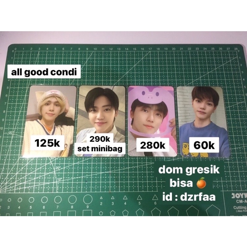 PC HENDERY DEPARTURE MEONG JAEMIN PINKFONG TAEYONG SLOWACID