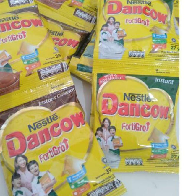 

❤[PROMO MURAH!!!]❤SUSU DANCOW FULL CREAM COKLAT RENTENG BUBUK FORTIGRO 1 RENCENGtermurah se indonesia