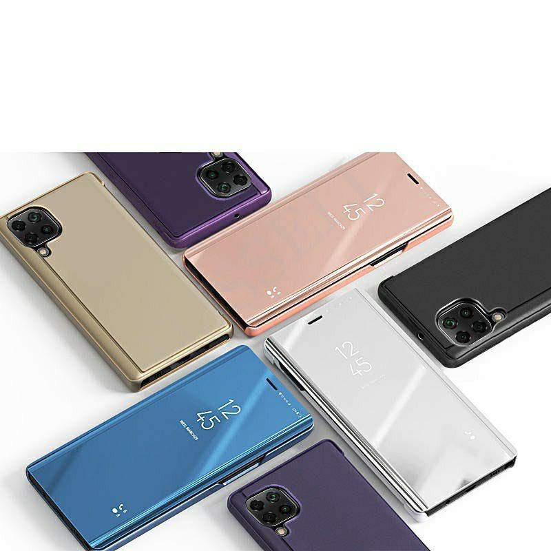 Samsung Galaxy A12 A02S 2020 Clear View Flip Cover Case Standing Cover