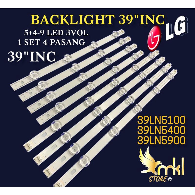 BACKLIGHT TV LED 39" INC LG 39LN5100-39LN5400-39LN5900