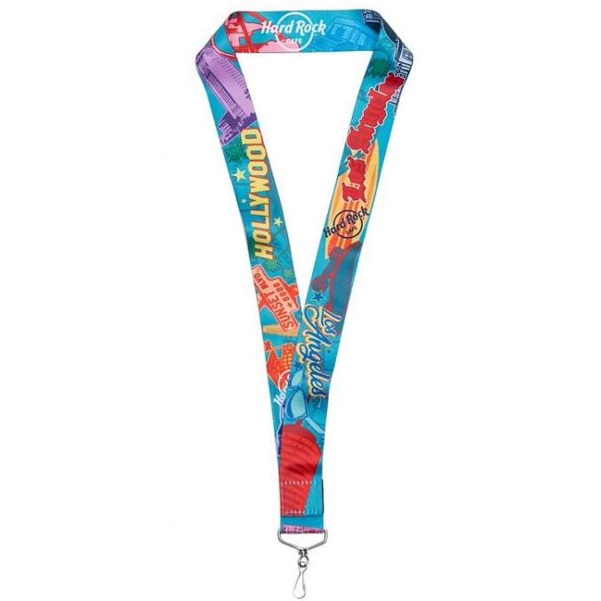 

Lanyard City Art Hard Rock Cafe LOS ANGELES - ORIGINAL HARDROCK