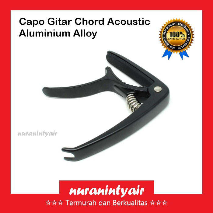 Capo Gitar Alumunium Murah - Capo Guitar Acoustic Ukulele String Nylon