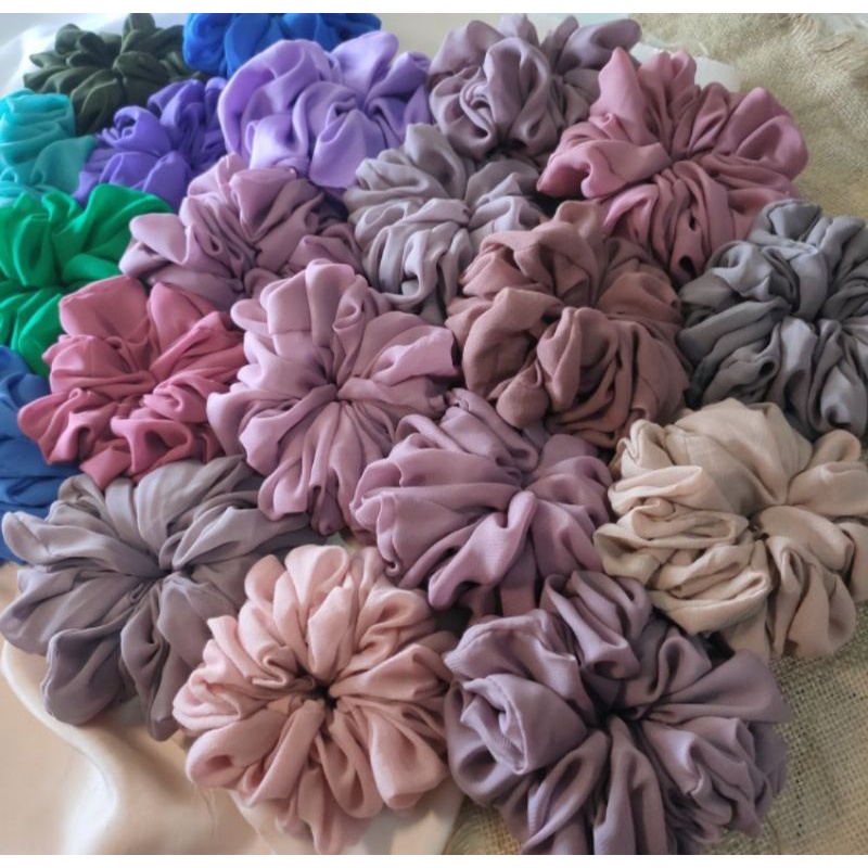 Ikat Rambut Cepol Hijab Scrunchie