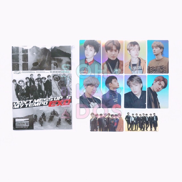 EXO - TEMPO HOLOGRAM STICKER
