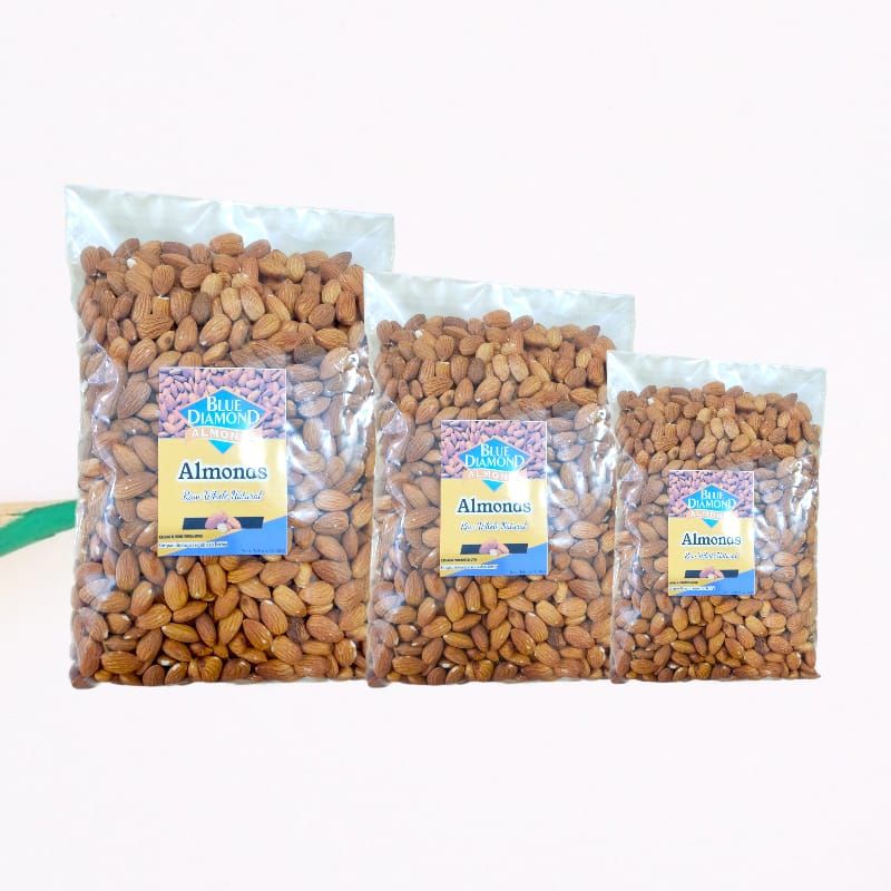 kacang almond kupas mentah 500gr