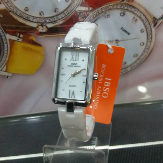 Jam tangan wanita ibso ceramic