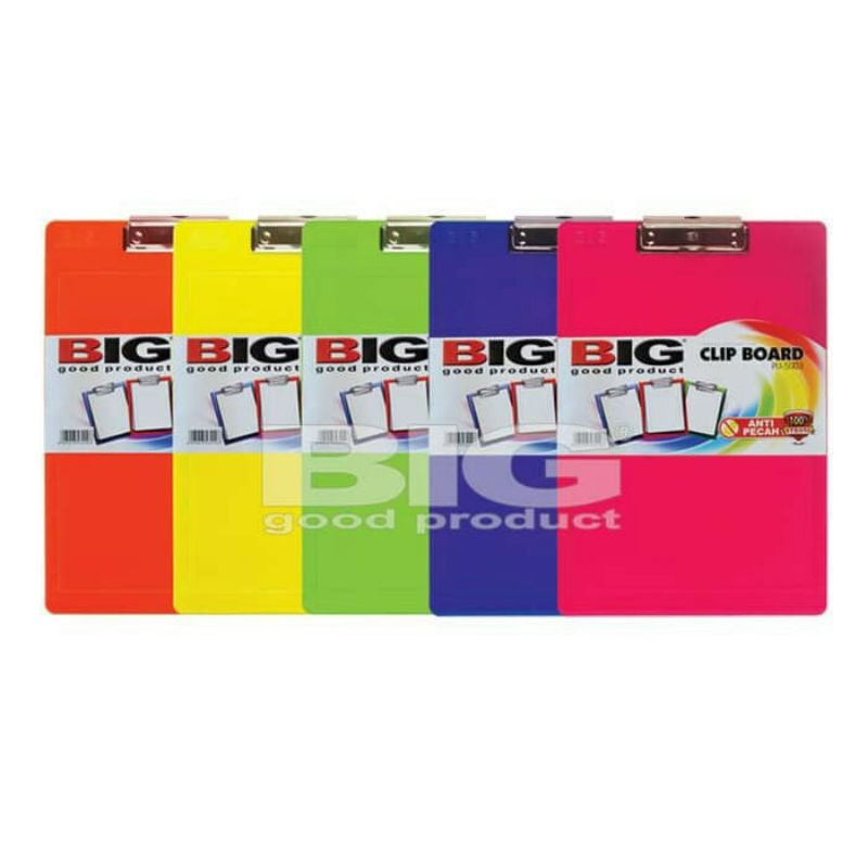 

Clipboard Papan Ujian Papan Dada BIG PU-5003 Fuorescent
