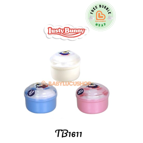 Lusty Bunny Baby Powder Oval Case Tempat Bedak TB1611