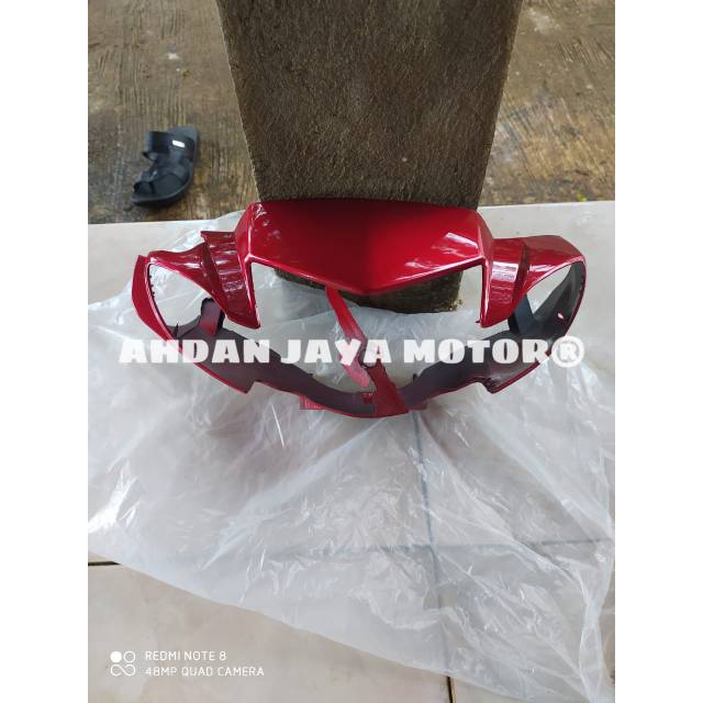 Batok kepala depan yamaha vega R new warna merah maroon