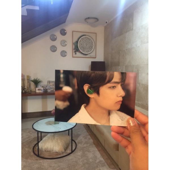 Poscard Taehyung BTs memories
