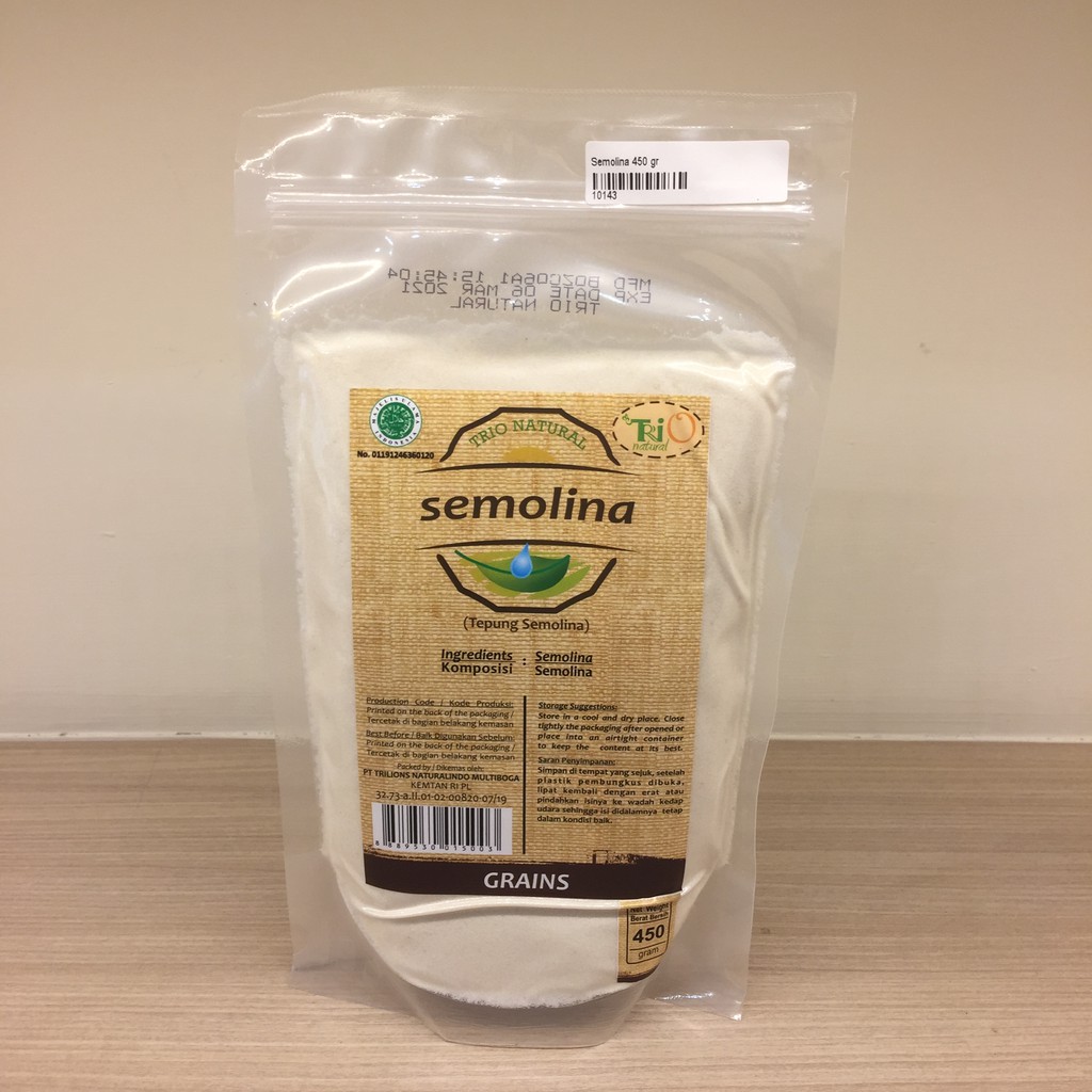 

Semolina 450gr