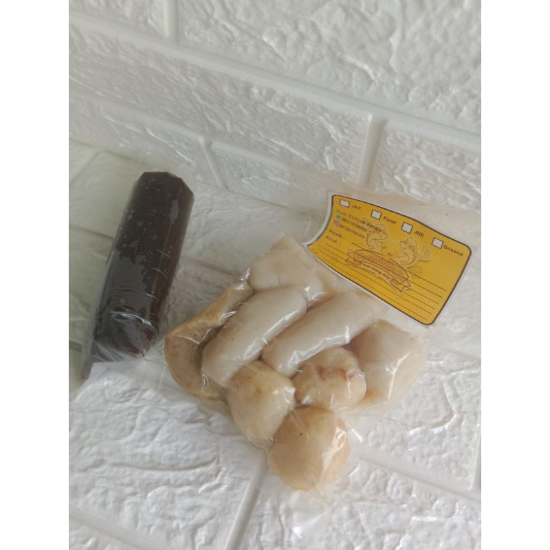 

Pempek Ikan Mix isi 10pcs + Cuko