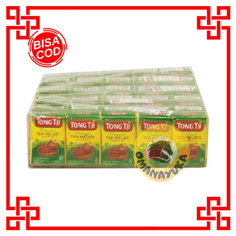 

Tong Tji Premium 10 gram, Jasmine Tea Teh Seduh (harga per slop)