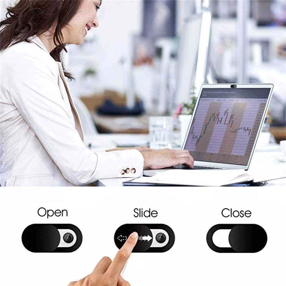 [FEATURED] [Webcam Cover For Protect Your Privacy and Security] [Ultra-Thin Webcam Cover Slide Compatible with Laptop, Tablet, Smartphone]