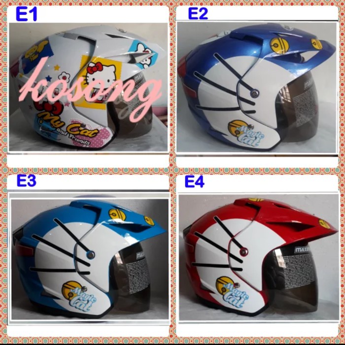 HELM WANITA CANTIK SNI MERK TAKIRA KOKOH RINGAN