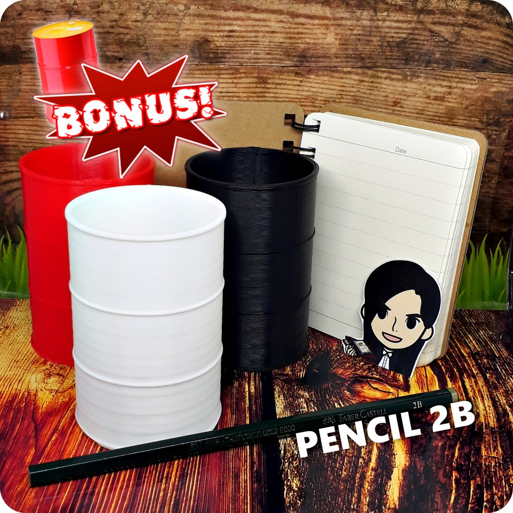 

Tempat Pensil/ Tempat Pulpen Motif Drum