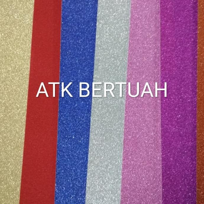 

SET KERTAS KARTON GLITTER 10 WARNA Star Seller Termurah