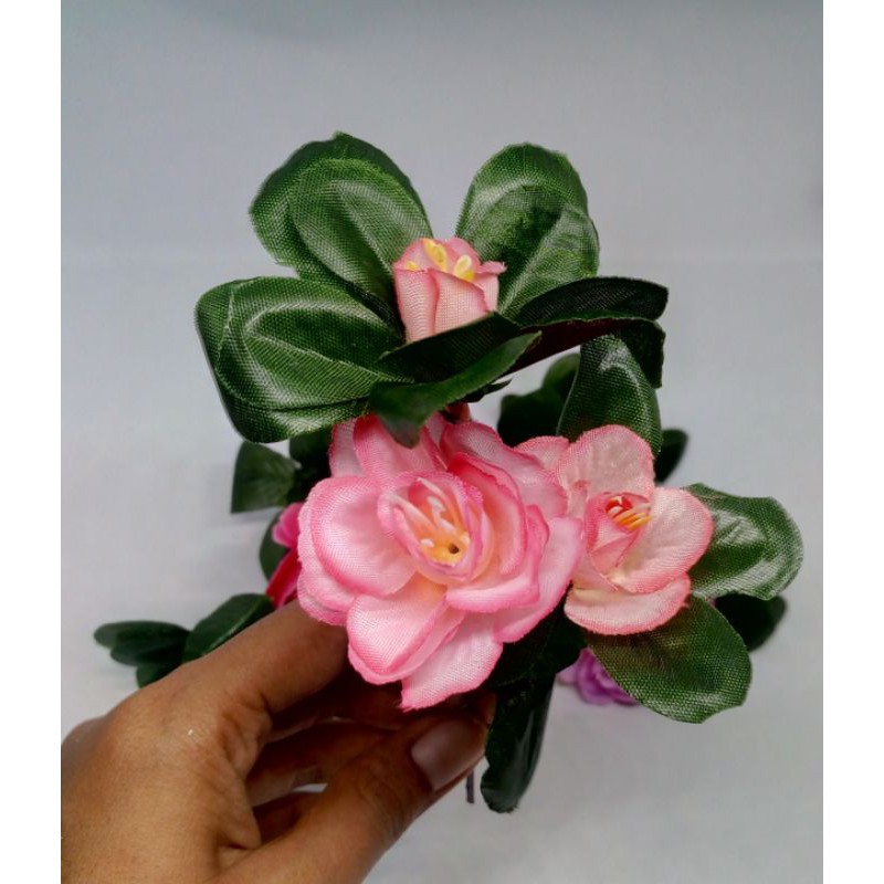 Bunga Hias Seserahan Hantaran Bunga Artificial 3 Kuntum-1