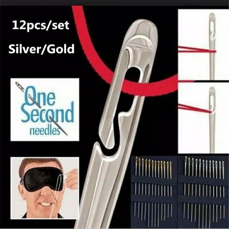 Jarum jahit tangan / Set Self-Threading Needles(157-807)