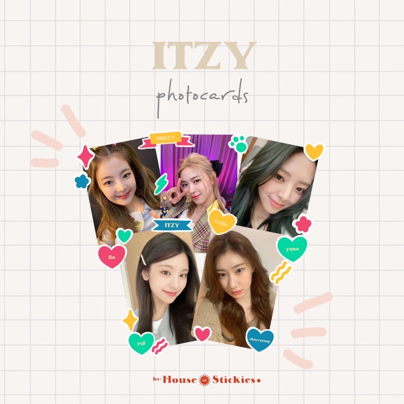 ITZY Unofficial Photocard (Gf Selca Edition)