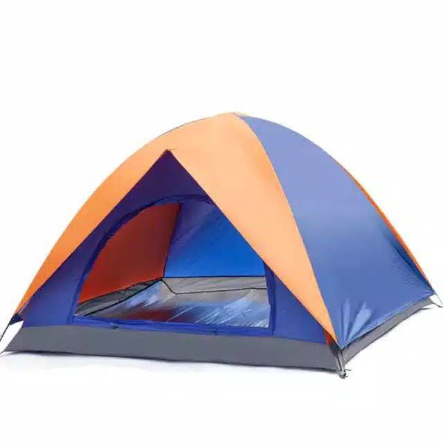 Tenda camping dobel layer murah kapasitas 4-5 orang dewasa