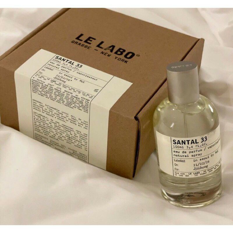 PARFUM LE LABO SANTAL 33 ORIGINAL PARFUM 100ml