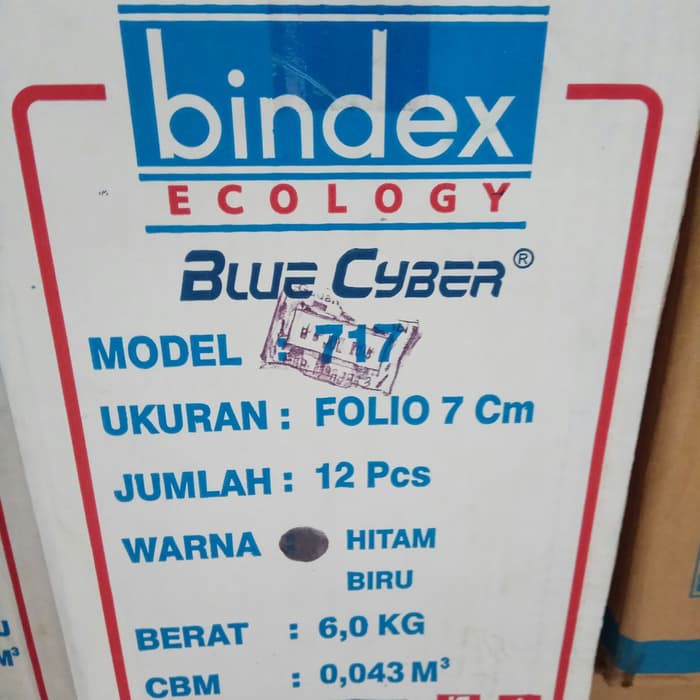 

Ordner Bindex 717 Folio hitam