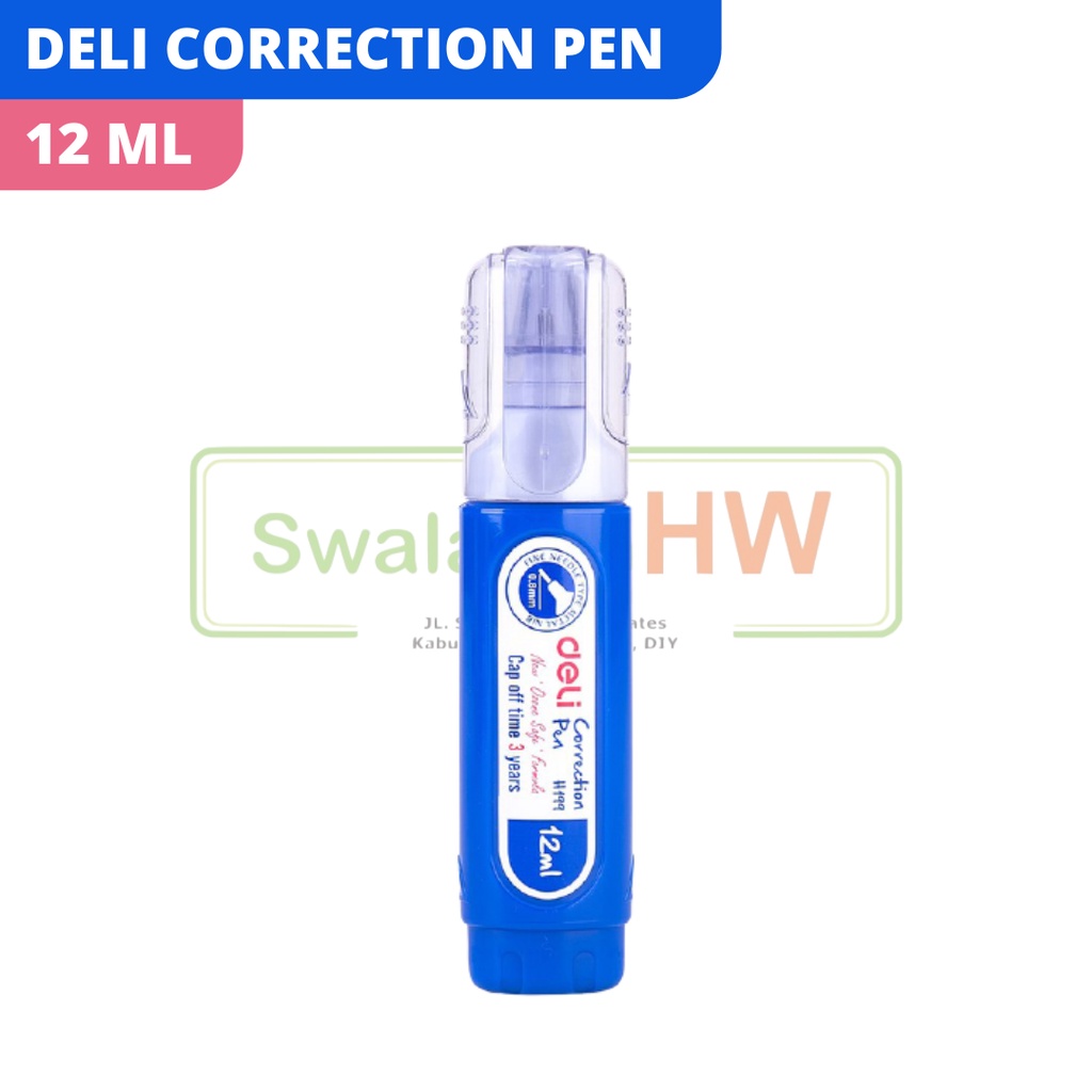 

DELI CORRECTION PEN / TIPE X CAIR 12ML