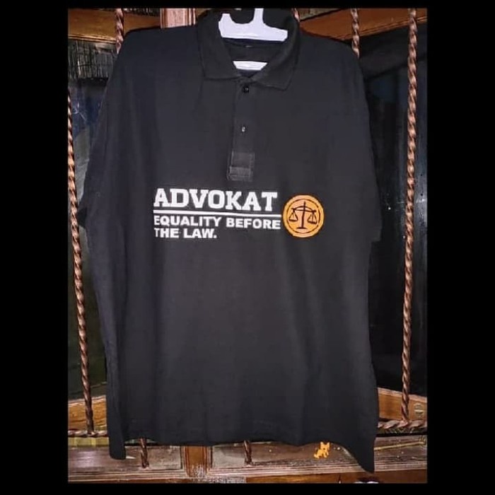 kaos kerah/polo shirt/baju keren ADVOKAT PENGACARA
