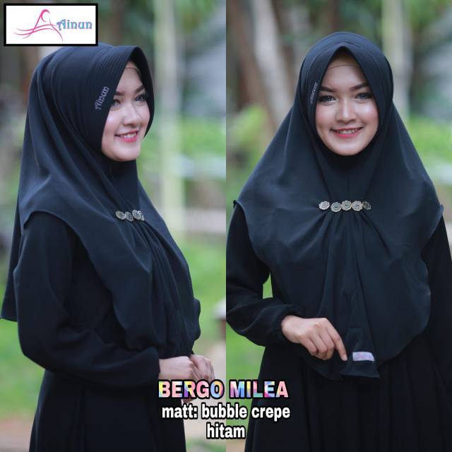 Bergo milea ainun hijab