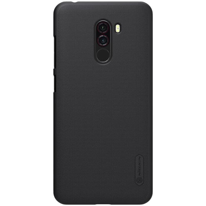 Nillkin Frosted Matte Hard Case Xiaomi Pocophone F1 Poco F1 Black