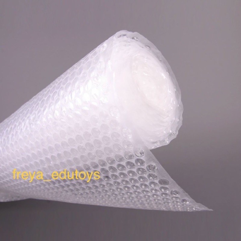 

Bubble Wrap Tambahan Ready Warna Hitam/Abu
