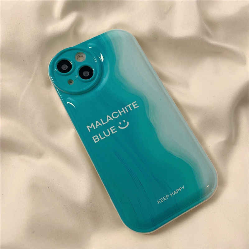 Case Motif Tulisan Smile Untuk iPhone 12 13 11 Pro Max X Xs Max Xr