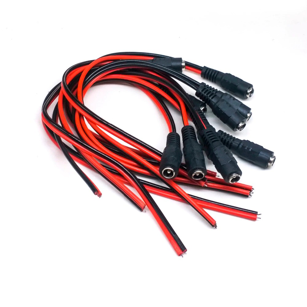 KABEL JACK DC FEMALE UNTUK CCTV COLOKAN DC FEMALE DENGAN KABEL