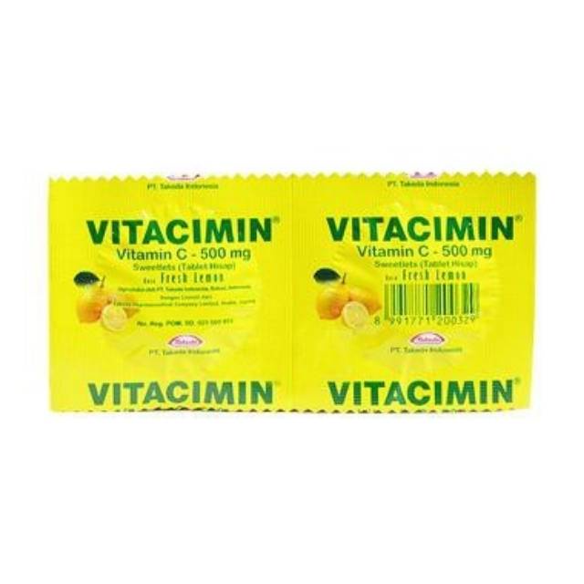 Vitacimin STRIP isi 2 Tablet Hisap