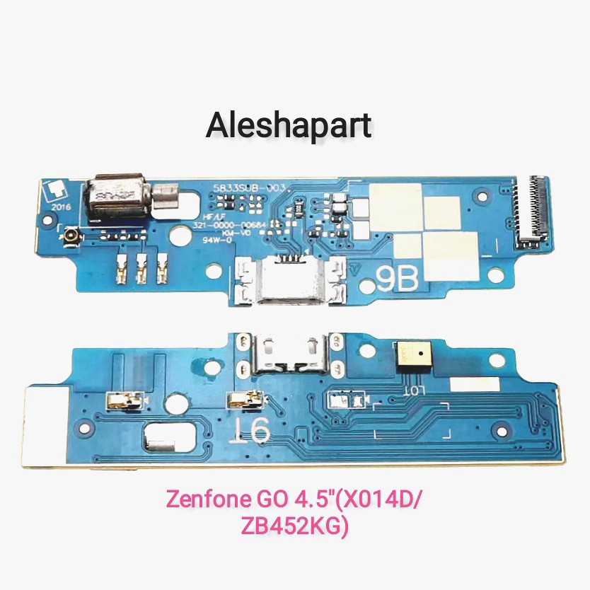 PCB Board Charger ASUS ZENFONE GO 4.5&quot;(ZB452KG/X014D)/Papan Flexible Cas