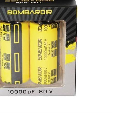 CAPASITOR ELCO 10000UF 80V BOMBARDIR BELL ELKO ELCO 10000 MIKRO 80 VOLT ASLI 10000 UF 80 V VOLT CAPA
