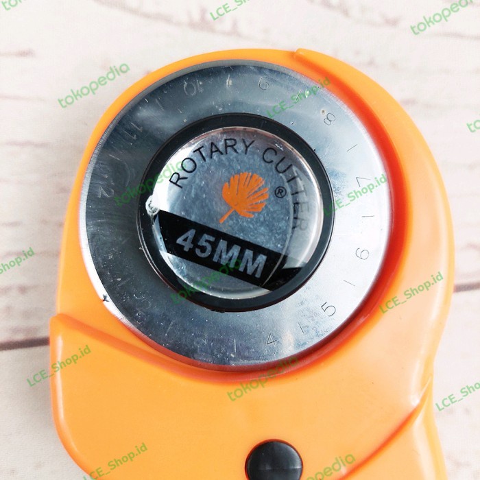 

Diskon Leyao Cutter Rotary Roller Blade 45Mm Hemat