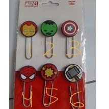 

paper clip lucu penjepit klip kertas karakter marvel avengers