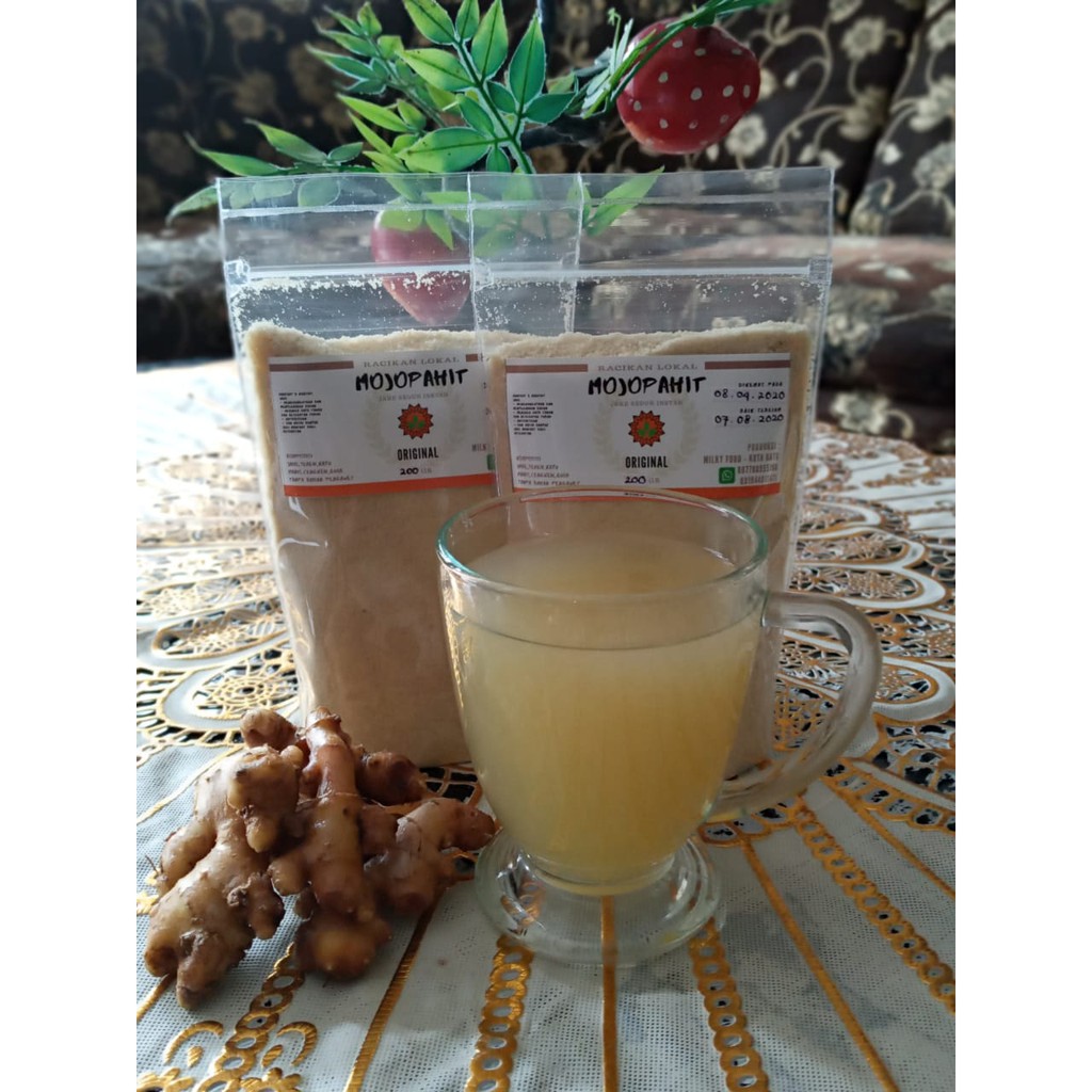 

Bubuk Wedang Jahe Premium "Mojopahit" kemasan 200 gr