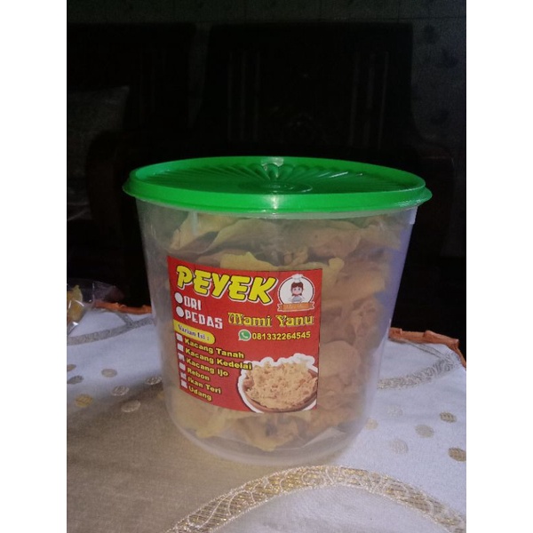 

PEYEK RENYAH & GURIH toples 5 liter