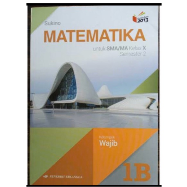 Matematika 1B Kelas X-10 SMA/MA K13 Erlangga