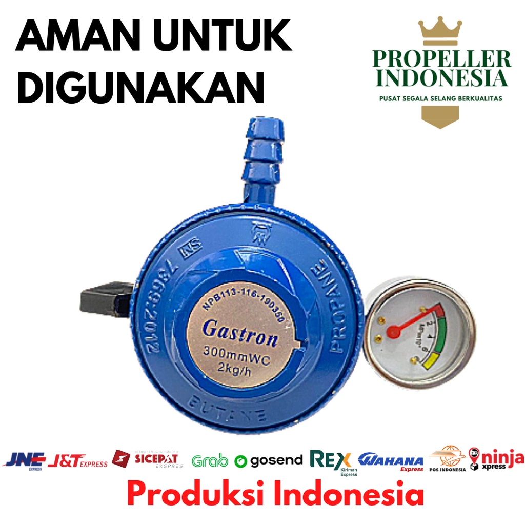 Regulator Gas LPG Regulator Kepala Kompor Gas