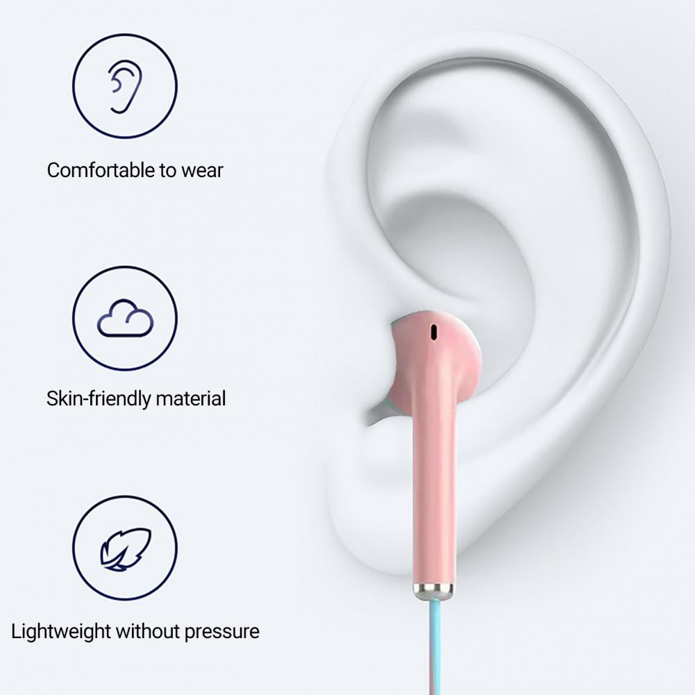 Earphone In ear Stereo Dengan Kabel Jack 3.5mm + Mic Untuk Gaming Handphone Komputer Laptop