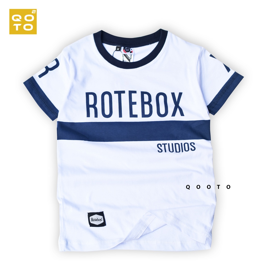 Rotebox Baju Kaos Distro Anak Laki Laki Umur 1-12 Tahun Bahan Cotton