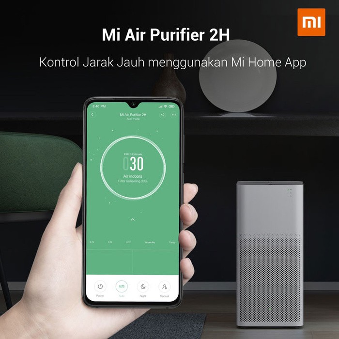 Xiaomi Mi Air Purifier 2H - Putih GARANSI RESMI