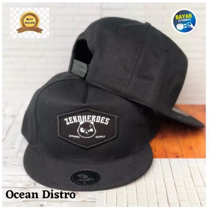 (COD) Topi Distro CAP ORANG TUA pria/Topi snapback Rappel Original premium dan berkualitas