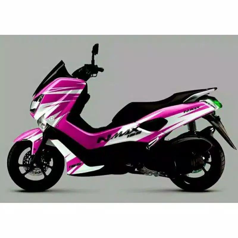Decal FullBody NMax Old Variasi Garfis Pink wrap